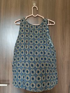 Stylish Printed Sleeveless Top