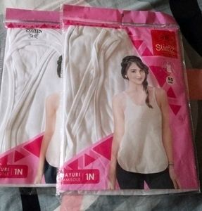 Slimz White Camisole - Brand New