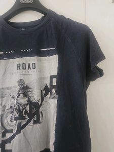 Round Neck Cotton T Shirt