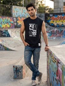 tank top "Never Give Up" T-Shirt