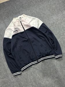 Stylish Two-Tone Bomber Jacket