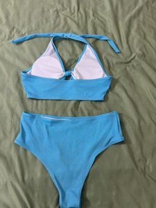 Stylish Blue Bikini Set