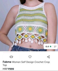 Boho Crochet Top