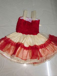 2-3 Months Baby Girls Frock