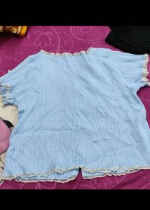 Cute Blue Top