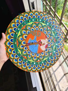 Handcrafted Radha Krishna Wall Art