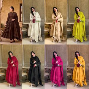 Elegant Cream Kurta Set with Dupatta