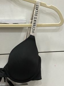 Victoria's Secret Black logo Bra