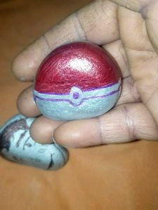Hand-Painted Anime Character Rocks