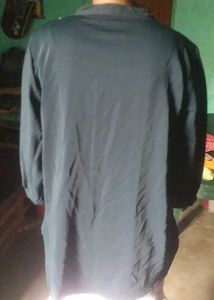 Embroidered Dark Green Kurta