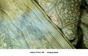 Beautiful Green Printed Saree