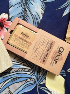 Ghar Magic Soap And Exfoliating Gloves