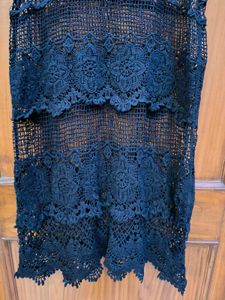 Beach Coverup Crotchet Dress