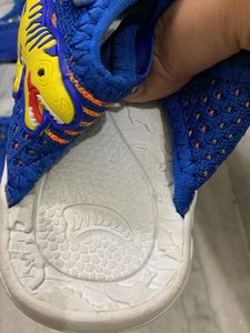 Blue Dinosaur Sandals