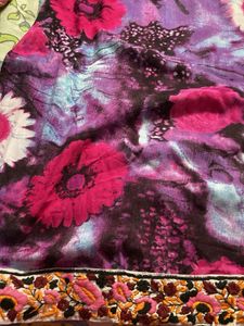 Vibrant Floral Print Kurta