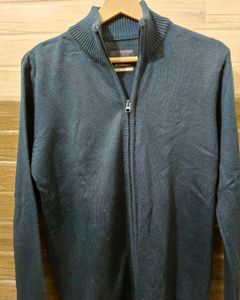 Classic Zipper Knit Sweater