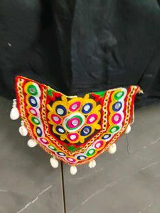 Embroidered Black Blouse