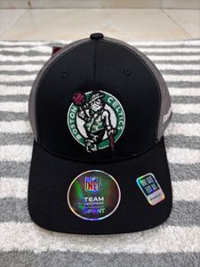 Reebok Boston Celtics Trucker Black Baseball Cap
