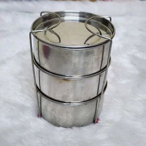 Vintage Bonjour Insulated Food Container