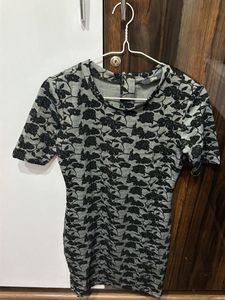 Chic Floral Print Mini Dress