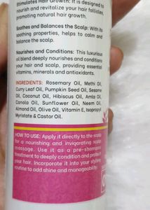 Rosemary Hair Oil