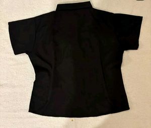 Classic Black Short Sleeve Shirt