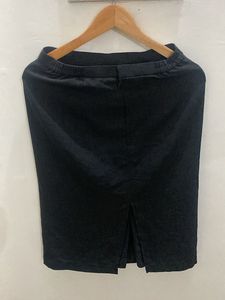 Classic dark grey Pencil Skirt
