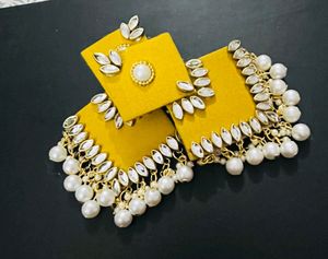 Fancy Party Wear Have Long Size Earrings