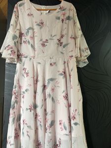 Elegant Floral Midi Dress