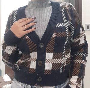 Woollen cardigan