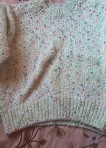 Cozy Speckled Knit Sweater