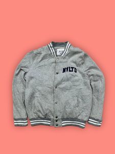 Grey Varsity Jacket
