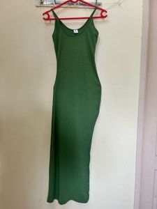 Olive Green Maxi Dress