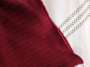 Cherry Red/Maroon Bow Top