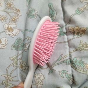 Mini silicon hairbrush