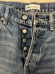 Zara Blue Wash Denim Jeans