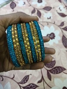 Set of 2 Beaded Bangles