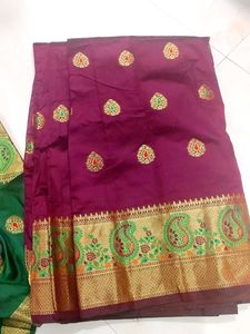 Saree With Blouse(Never Used)