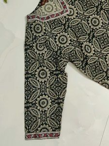 Elegant Printed Kurta Set with Dupatta🤍🌼✨