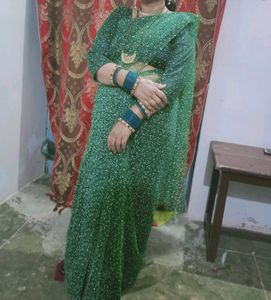 Saree With Blouse ❤️