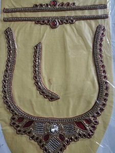 Embellished jacket design work