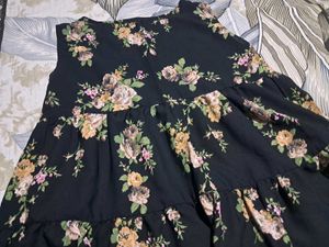 Chic Floral Tiered top