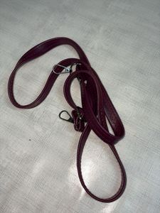 Chic Burgundy Bow Handbag
