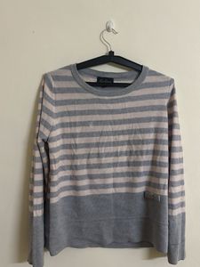 Striped Crew Neck Sweater