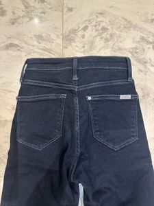 Dark Wash High-Waisted Skinny Jeans