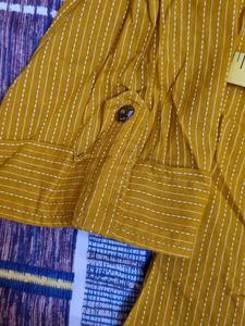 A line kurta set-kurta and trouser