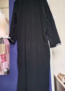 Elegant Black Kurta with Embellishments