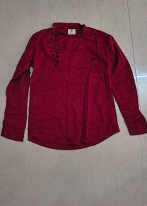 Stylish Red Kurta for boys age 10 -12