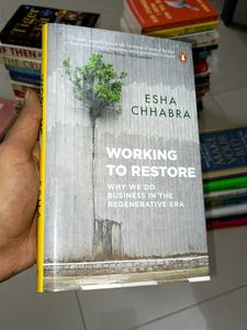 Working to Restore Book