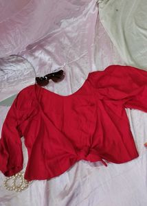 Y2k Red Shrug🍒